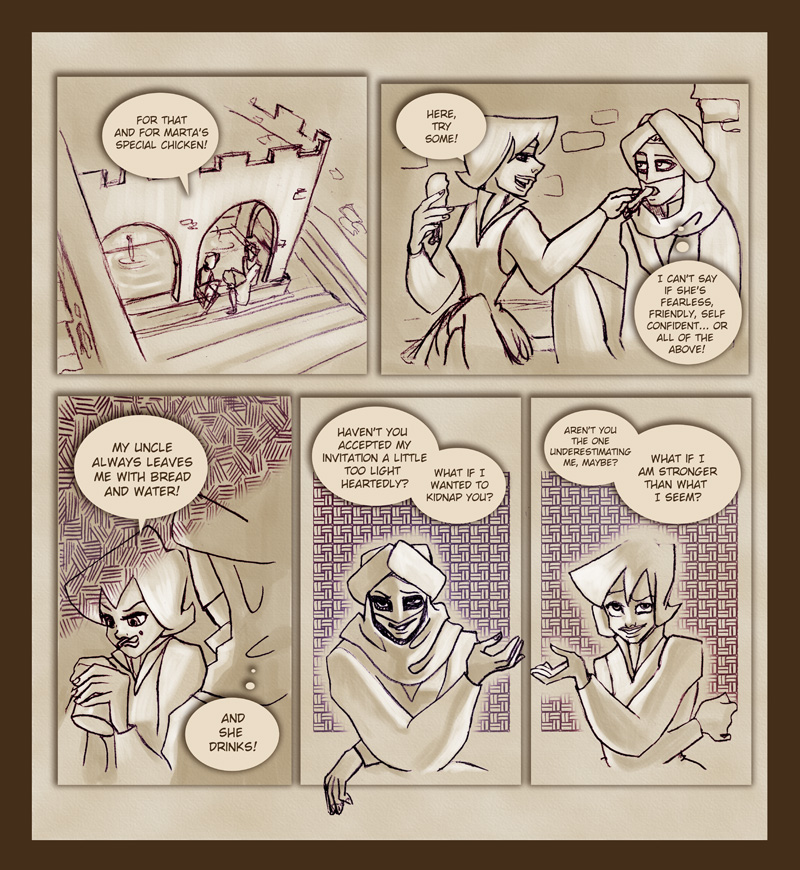 The Pirate Balthasar - webcomic, cartoon comics, online webomics